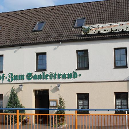Gasthof & Pension Zum Saalestrand Bad Dürrenberg Kültér fotó