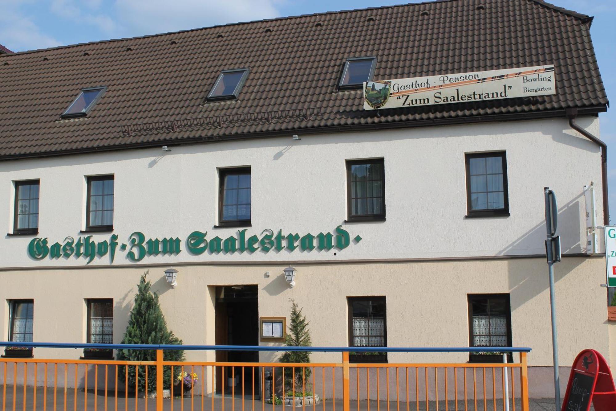 Gasthof & Pension Zum Saalestrand Bad Dürrenberg Kültér fotó