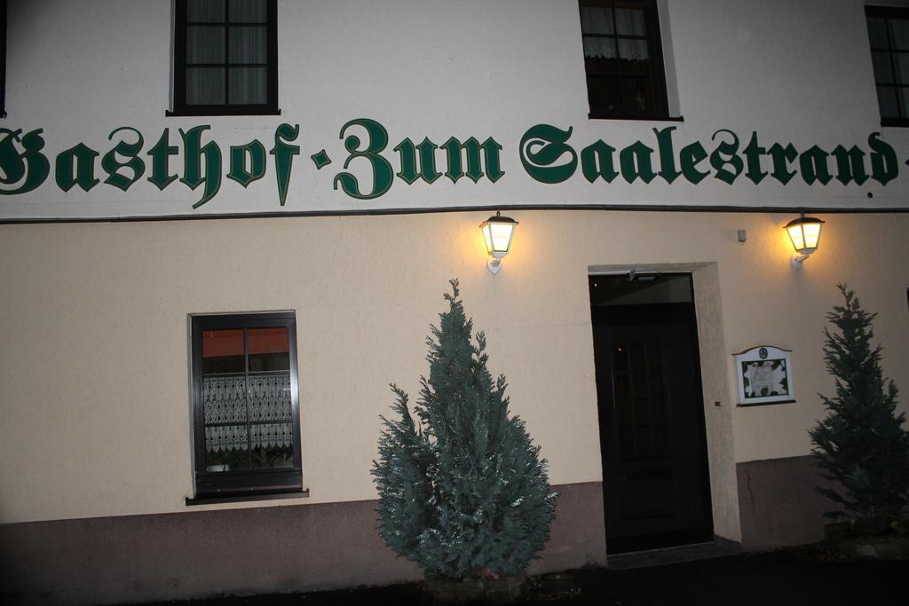 Gasthof & Pension Zum Saalestrand Bad Dürrenberg Kültér fotó